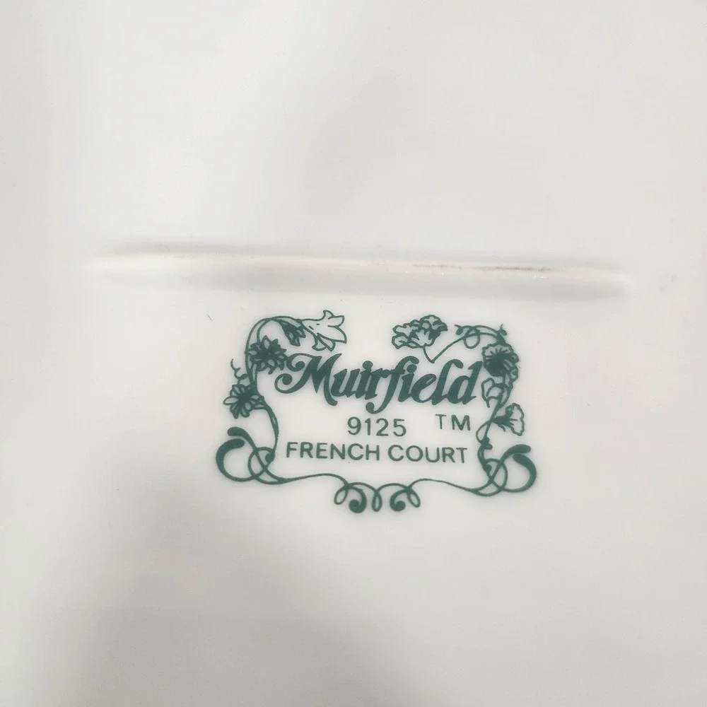 Muirfield French Court 9125 Oval Serving Platter 10 1/2